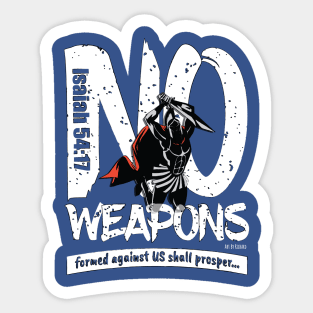 NO-WEAPONS soldier with sword Classic Sticker